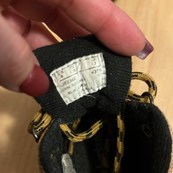 Timberland Authentic Hiker Boys Short-Shaft Boots size 5 - Picture 7 of 9